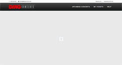 Desktop Screenshot of dmgconcerts.com